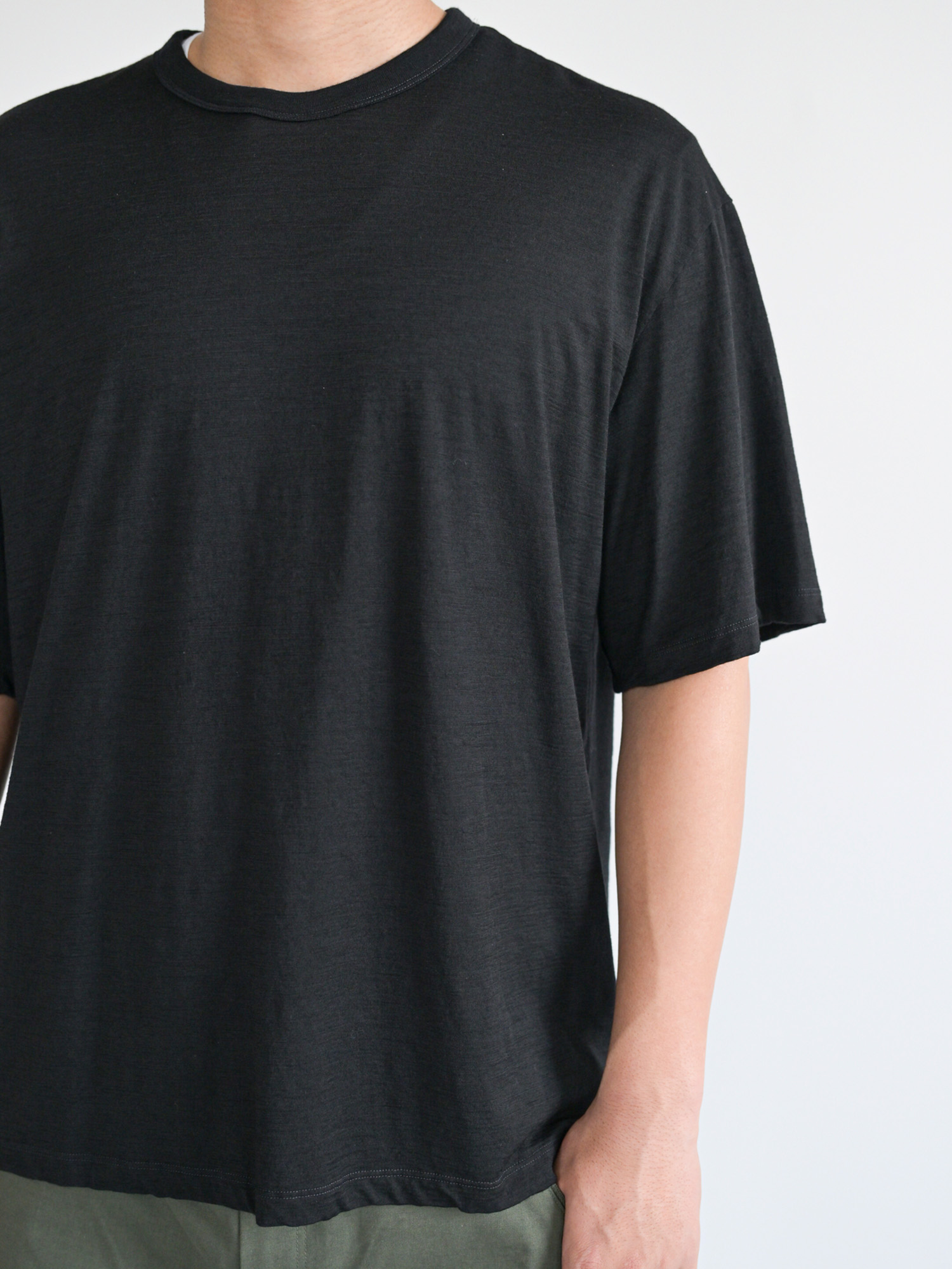 メリノウールTシャツ